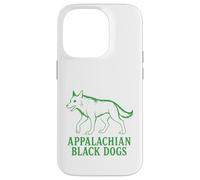 Appalachian Black Dogs Fiery-Eyed Death Omen Mountain Case for iPhone 14 Pro