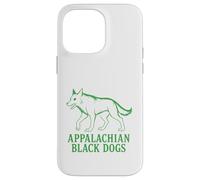 Appalachian Black Dogs Fiery-Eyed Death Omen Mountain Case for iPhone 14 Pro Max