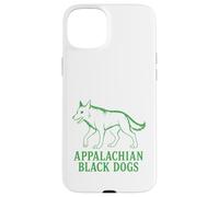 Appalachian Black Dogs Fiery-Eyed Death Omen Mountain Case for iPhone 15 Plus