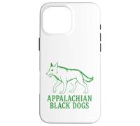 Appalachian Black Dogs Fiery-Eyed Death Omen Mountain Case for iPhone 16 Pro Max