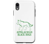 Appalachian Black Dogs Fiery-Eyed Death Omen Mountain Case for iPhone XR