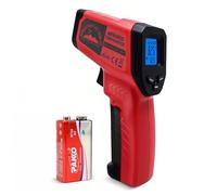 Appalachian Cast Iron Infrared Thermometer - Laser Temperature Gun for Non-Contact Measurements - Wide Range (-58°F to 716°F) - Adjustable Emissivity & LCD Display - Ideal for Cooking