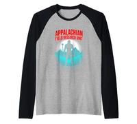 Appalachian Field Research Unit Cryptid Hunter Raglan Baseball Tee