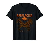 Appalachian Halloween Nightmares: Mothman, Hat Man & Wendigo T-Shirt