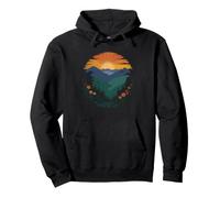 Appalachian Trail Blue Ridge Parkway Crossing Hiker Graphic Pullover Hoodie