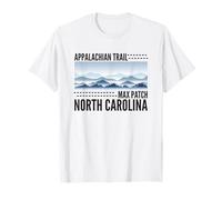 Appalachian Trail Hikers Hiking at Maxpatch North Carolina T-Shirt