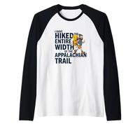 Appalachian Trail Hiking Gift for Hikers & Backpackers Raglan Baseball Tee