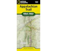 Appalachian Trail Overview and Planning Map: Destination Map (National Geographic Trails Illustrated Map, 5501)