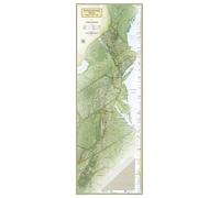Appalachian Trail Reference Map - Boxed: In Gift Box