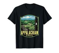 Appalachian Trail Retro Hiking Art T-Shirt