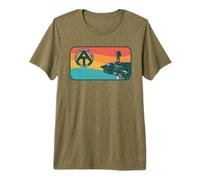 Appalachian Trail Retro McAfee's Knob Hiking Premium T-Shirt