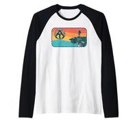 Appalachian Trail Retro McAfee's Knob Hiking Raglan Baseball Tee