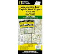 Appalachian Trail: Virginia (National Geographic Trails Illustrated Map)