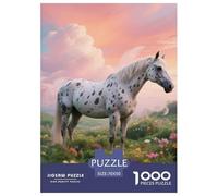 Appaloosa, 1000-piece Puzzle, Leisure And Mental Challenge in One, Perfect for Collectors Or Art Lovers, Suitable for Ages 10+, Horse, 70x50cm/1000pcs