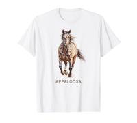 Appaloosa Horse Breed Art Value Graphic T-Shirt, Men, White, L