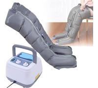 Appareil De Massage à Compression D'air, 6-Chamber Drainage Lymphatique Appareil De Massage, équipement De Pressothérapie Pour Tout Le Corps, Soulager La Fatigue De La Douleur (6 Cavities Both lo