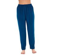 Apparel Ladies Women Trouser Elasticated Narrow Leg High Waist ITY Regular Pants Black