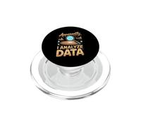 Apparently I Analyze Data Analyst Analytics Nerd PopSockets PopGrip for MagSafe