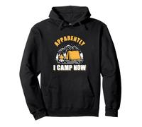 Apparently I Camp Now First Camping Woods Pullover Hoodie