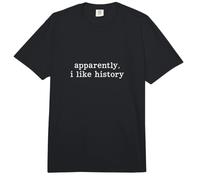 Apparently I Like History Comfort Colors Adult Heavyweight T-Shirt