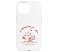 Apparently It’s Not Legal Marcus The Worm Meme Design Case for iPhone 15