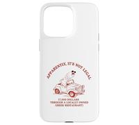 Apparently It’s Not Legal Marcus The Worm Meme Design Case for iPhone 15 Pro Max