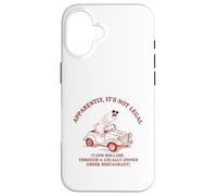 Apparently It’s Not Legal Marcus The Worm Meme Design Case for iPhone 16