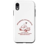 Apparently It’s Not Legal Marcus The Worm Meme Design Case for iPhone XR