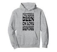 Apparently I've never been on live television before Pullover Hoodie