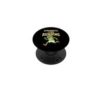 Apparently Running Frog Funny Jogger Humor PopSockets Adhesive PopGrip
