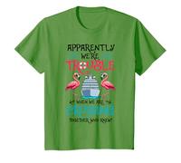 Apparently We're Trouble cruising together funny cruise T-Shirt