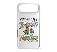 Apparently We're Trouble Together Who Knew Leopard Tie Dye Case for iPhone Air