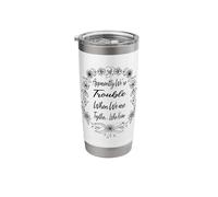 Apparently We're Trouble When We are Together Who Knew Funny Stainless Steel Insulated Tumbler