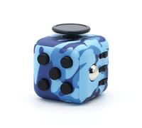 Appash Fidget Cube Stress Anxiety Pressure Relieving Toy Great for Adults and Children[Gift Idea][Relaxing Toy][Stress Reliever][Soft Material] (Camouflage Blue)