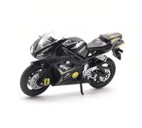 APPCRFM Alloy Motorbike Toy Highly Simulation Motorbike Model Pull-Back Vehicle Toy For Child Intellectual Gift Set Motorcycle Model Alloy Collection Hobby Toy Gift Racing Decoration - Black