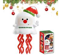 APPCRFM Christmas Dancing Figure,Christmas Musical Dolls,Christmas Dancing Toys,Cute White Santa Claus Dancing Figure Xmas Party Home Decoration A Special New Year Gift for Children
