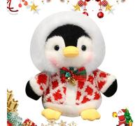 APPCRFM Soft Toys Plush, Penguin Plush Toy Clothing, Cute Christmas Penguin Doll, Cute Animal Home Pillow Toy Christmas Birthday New Year Gift - 22CM