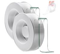 Appearancte/Mixturean Nano Tape, Extra Large Double Sided Tape, Clear & Tough Nano Tap , Multipurpose Mounting Tap , Removable for Home Use (2PCS)