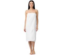 APPEARUS Women's Waffle Spa Bath Wrap - One Size (Fits S-M) - Lightweight, Quick-Dry Adjustable Towel Wrap with Snaps for Spa, Gym, Shower, and Travel