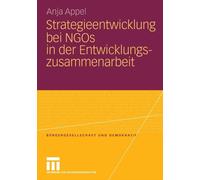 Appel - Strategieentwicklung bei NGOs in der Entwicklungszusammenarbei - X555z