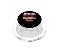 Appendix Eviction Successful Funny Appendectomy Surgery PopSockets PopGrip for MagSafe