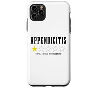 Appendix Removal Surgical Appendicitis Rating Funny Case for iPhone 11 Pro Max