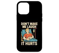 Appendix Surgery Dont Make Me Laugh It Hurts Mens Patient Case for iPhone 12 mini