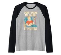Appendix Surgery Dont Make Me Laugh It Hurts Mens Patient Raglan Baseball Tee