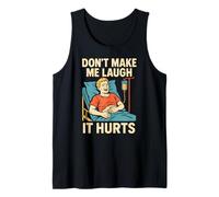 Appendix Surgery Dont Make Me Laugh It Hurts Mens Patient Tank Top