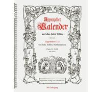 Appenzeller Kalender 2026: Mit Behördenverzeichnis AI/AR/SG/TG