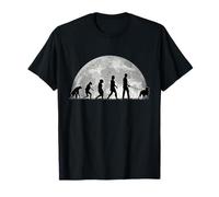 Appenzeller Mountain Dog Moon Evolution Swiss Farm Dog T-Shirt