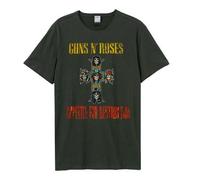 Appetite For Destruction World Tour Guns N Roses T-Shirt Amplified Charcoal S