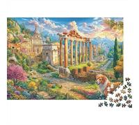 Appian Way 1000 Piece Impossible Puzzle for Adults - Challenging Jigsaw Puzzles, Family Activity & Game Gift 38x26cm/1000pcs