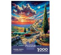 Appian Way 1000 Piece Impossible Puzzle for Adults - Challenging Jigsaw Puzzles, Family Activity & Mind Game Gift 70x50cm/1000pcs